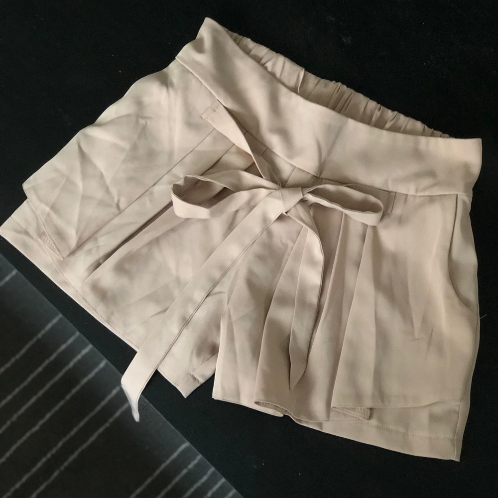 Pleated Shorts